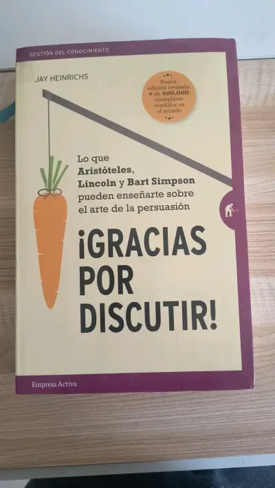 Libro ¡Gracias por Discutir! de Jay Heinrichs - miniatura 1