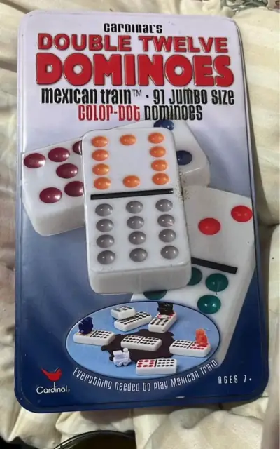 Juego de dominó doble doce Cardinal - miniatura 1