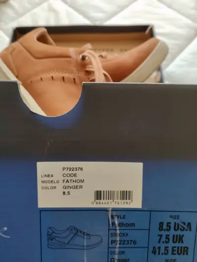 CAT Zapato Styles Fathom Ginger 8.5 - miniatura 1