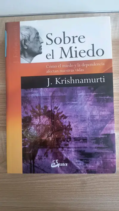 Libro 'Sobre el Miedo' de J. Krishnamurti - miniatura 1