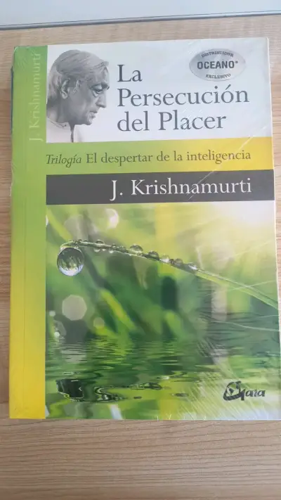 Libro 'La Persecución del Placer' de J. Krishnamurti - miniatura 1