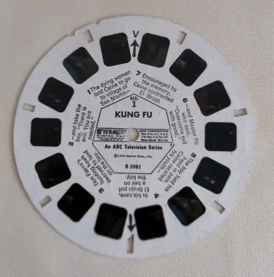 Set de discos View-Master Kung Fu vintage - miniatura 4