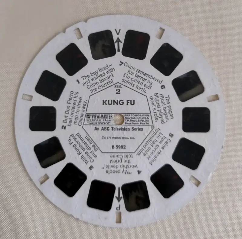 Set de discos View-Master Kung Fu vintage - 6