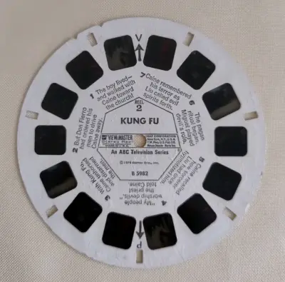 Set de discos View-Master Kung Fu vintage - miniatura 6