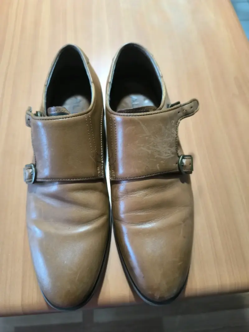 Zapatos formales de cuero marrón - 3