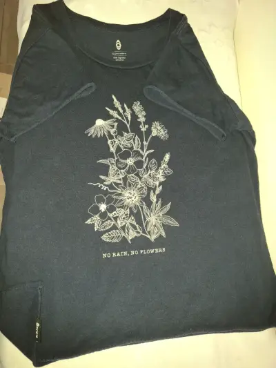 Polera, algodón 100%,talla L. - miniatura 1