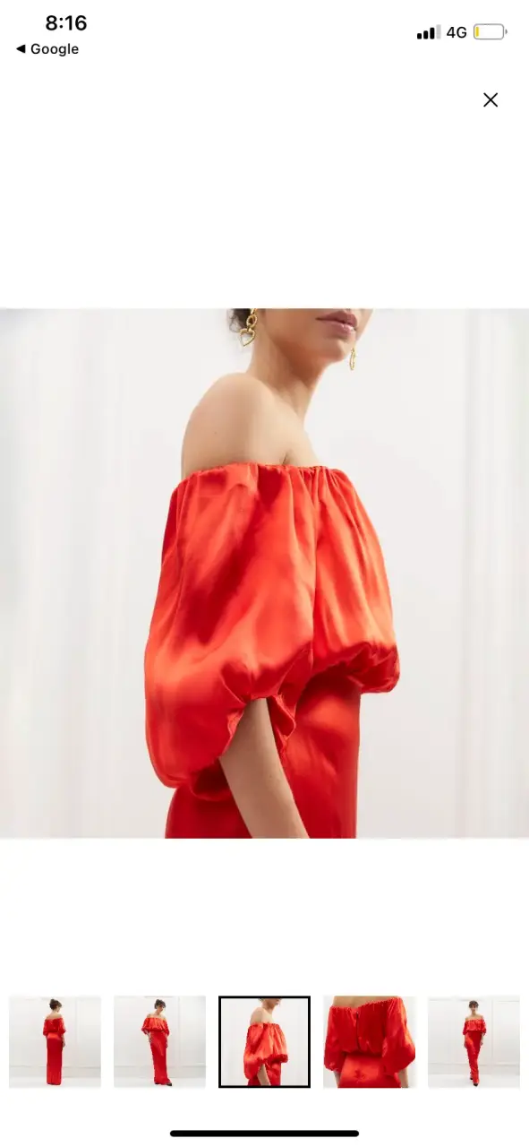 Vestido alta costura rojo - 2