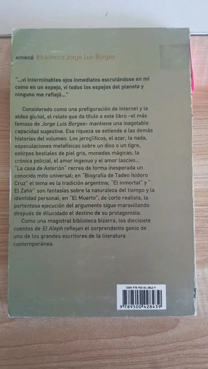 Libro 'El Aleph' de Jorge Luis Borges - 2