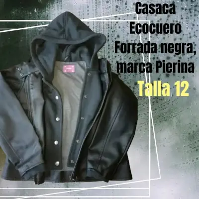 Parka verde con capucha y forro de piel - miniatura 4