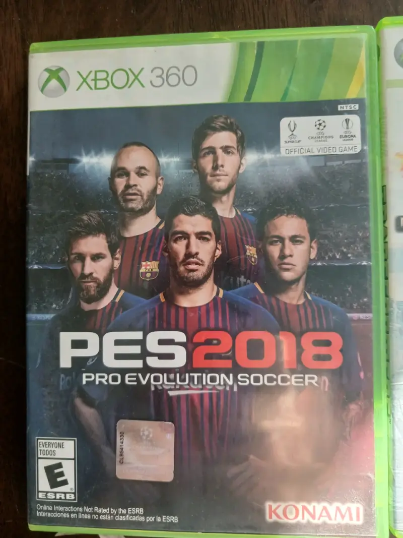 PES 2018 Pro Evolution Soccer para Xbox 360