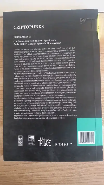 Libro Criptopunks de Julian Assange - miniatura 2