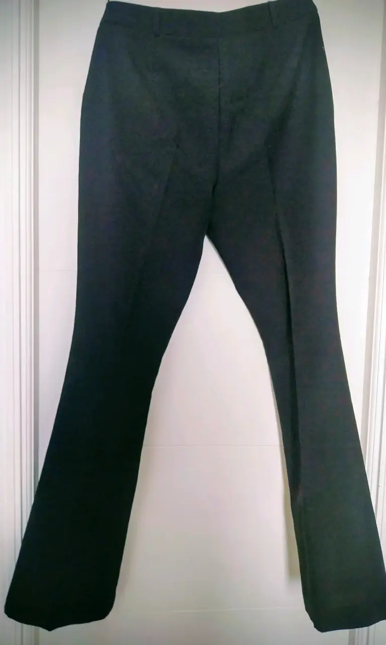 Pantalón de vestir negro para mujer - 2
