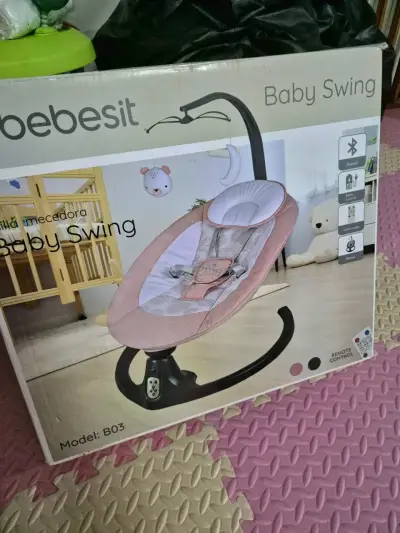 Silla mecedora para bebé Bebesit - miniatura 3