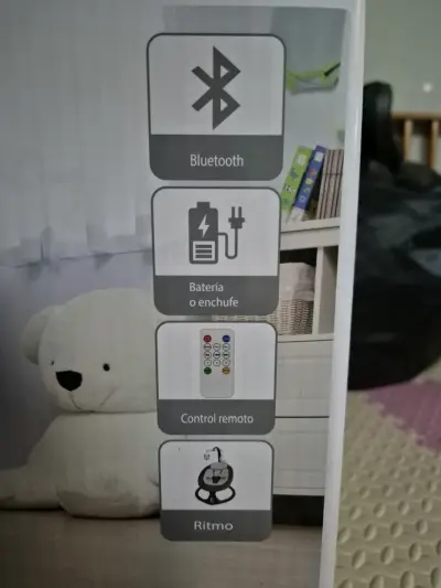 Silla mecedora para bebé Bebesit - miniatura 4