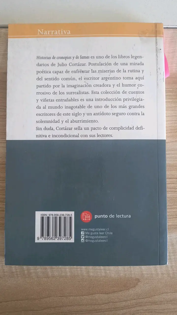 Libro 'Historias de Cronopios y de Famas' - 2