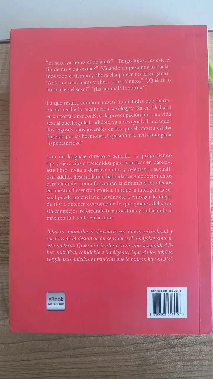 Libro 'Inteligencia Sexual' de Karen Uribarri - 2