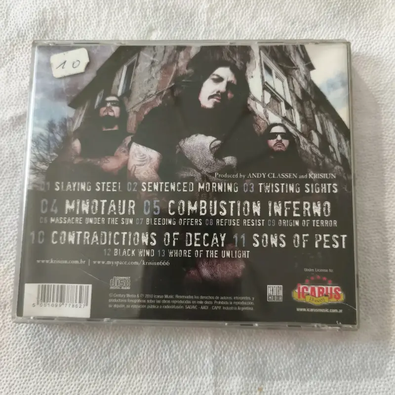 CD Krisiun Southern Storm metal - 2