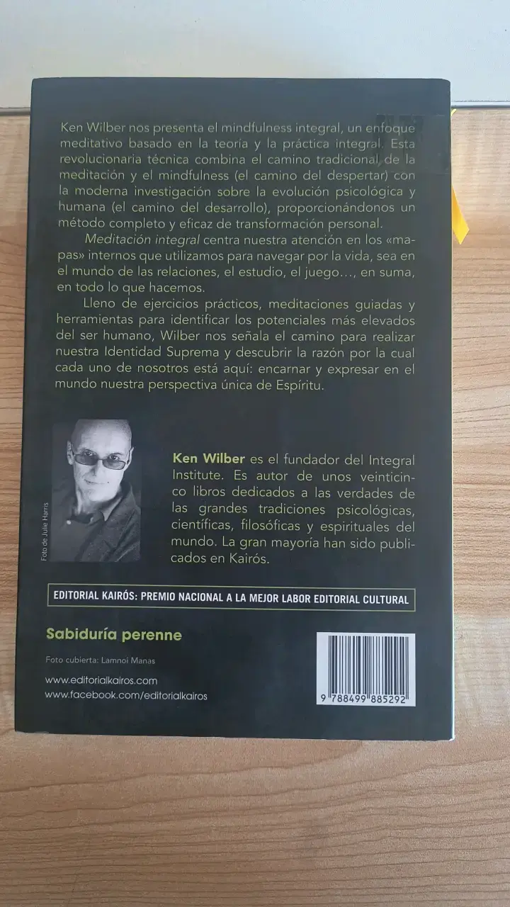 Libro Meditación Integral de Ken Wilber - 2