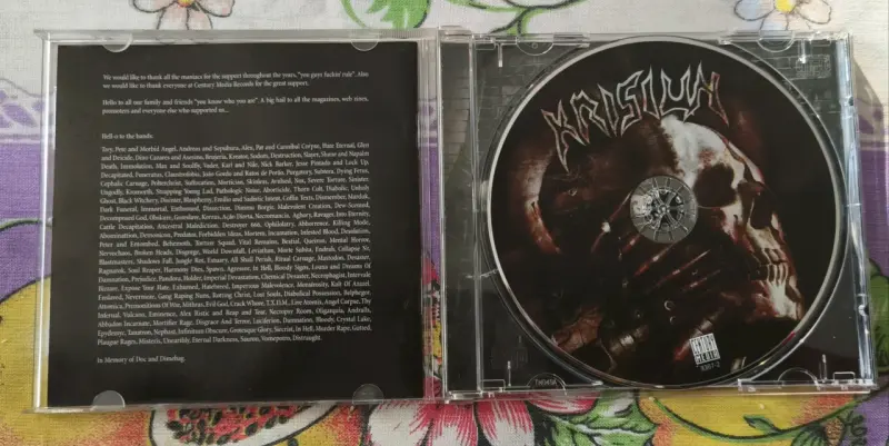 CD Krisiun Assassination metal - 2