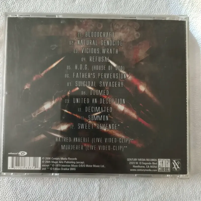 CD Krisiun Assassination metal - 3