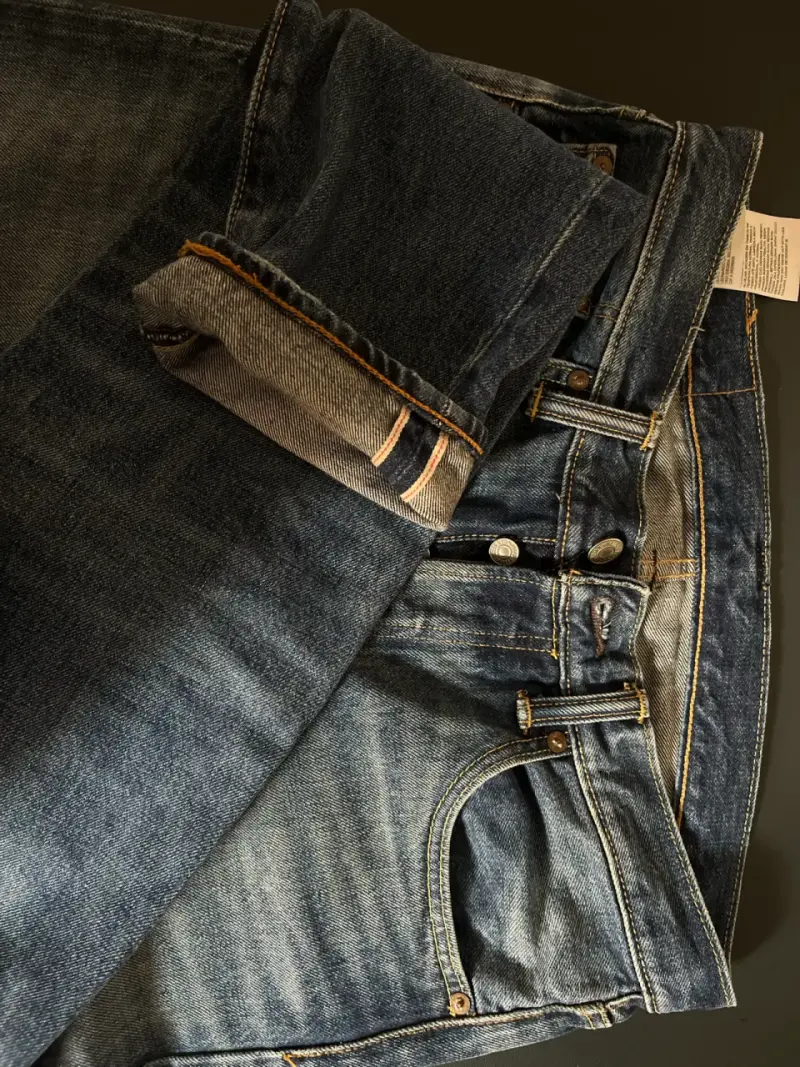 Jeans Levi's 501 CT azul pre lavado - 3