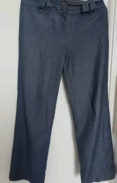 Pantalones de mezclilla azul oscuro - miniatura 1