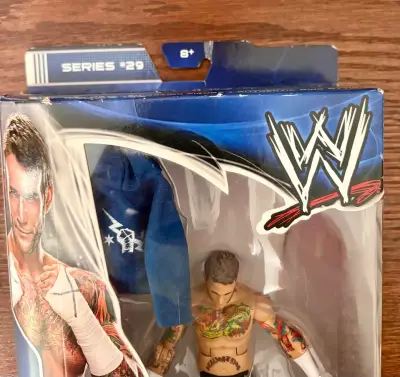 Figura Wwe CM Punk elite series #29 - miniatura 4