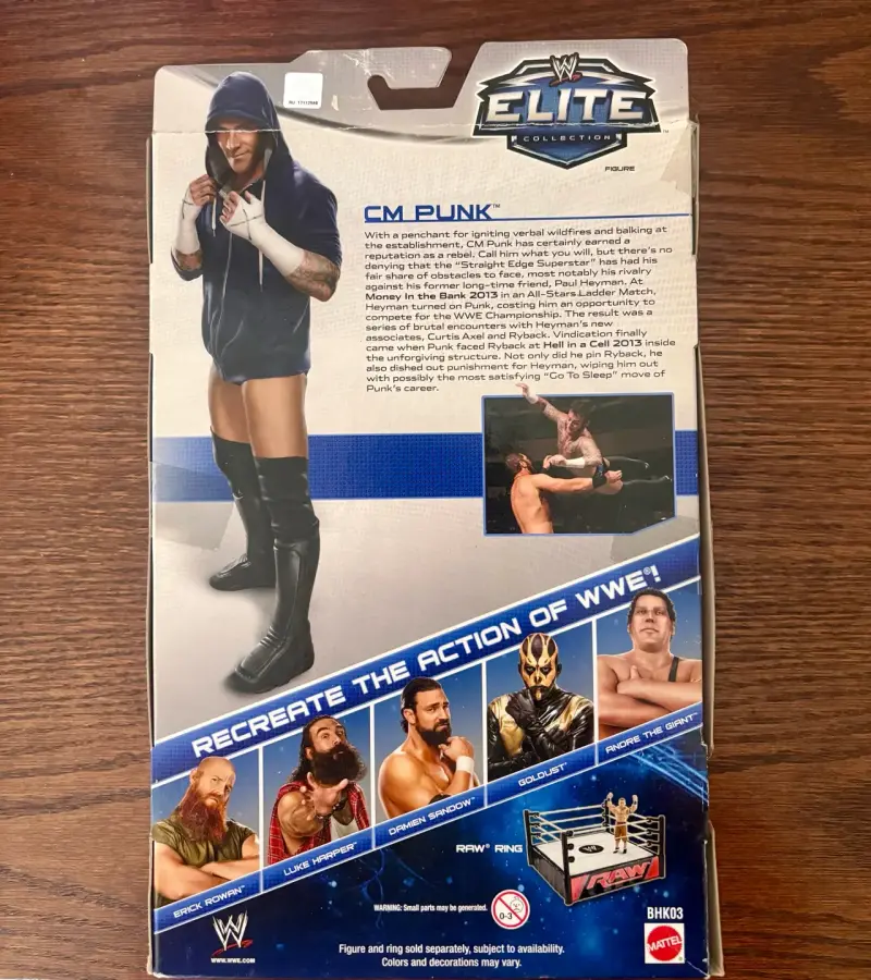 Figura Wwe CM Punk elite series #29 - 5