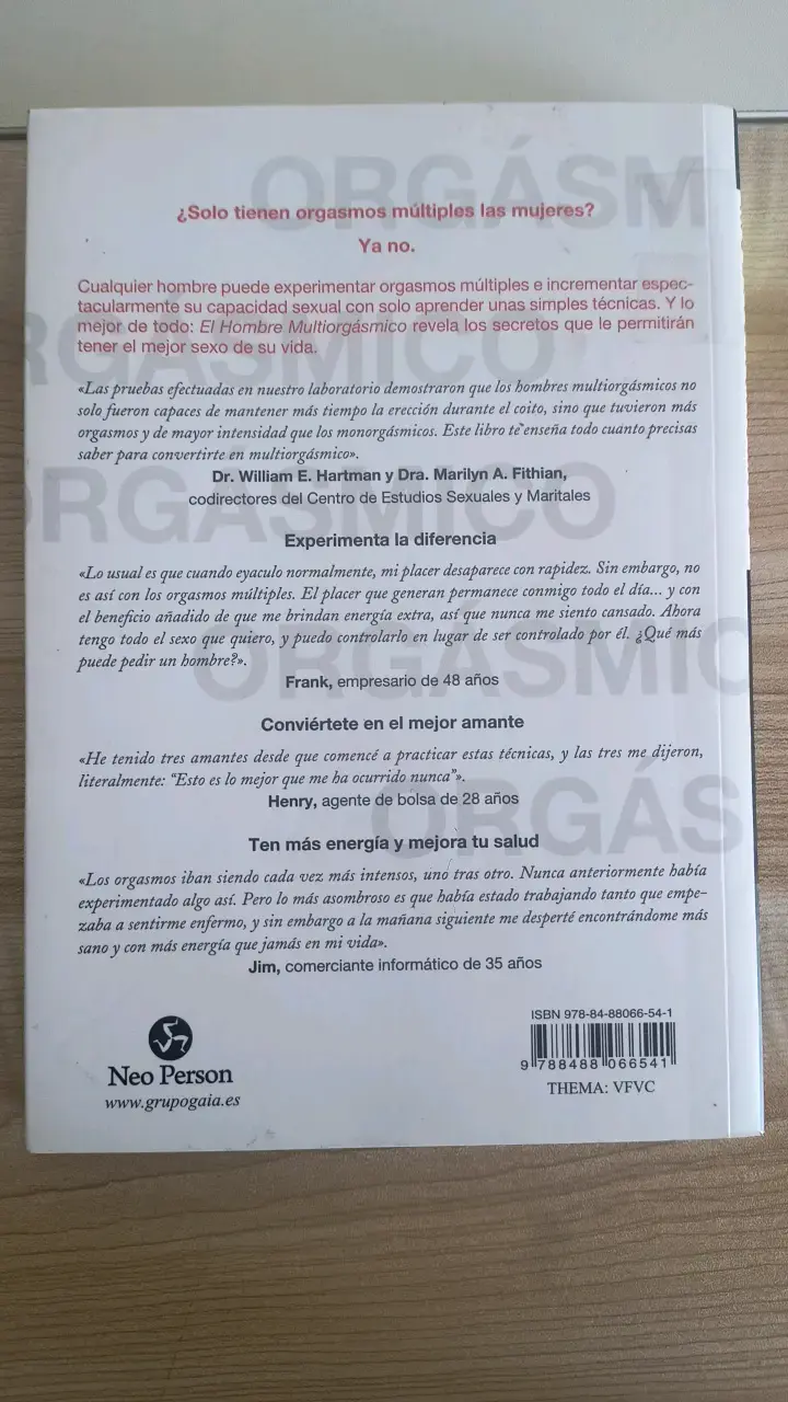 Libro El Hombre Multiorgásmico de Mantak Chia - 2