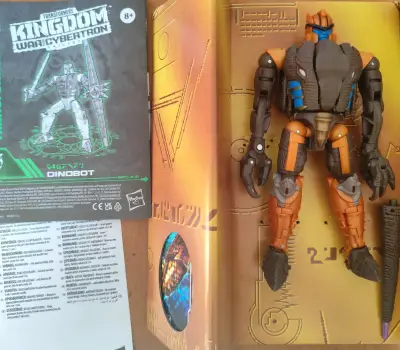 Figura Transformers Dinobot Kingdom - miniatura 2