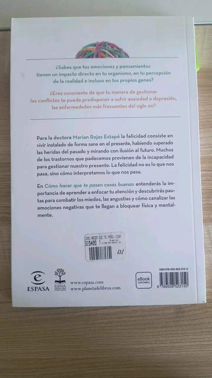 Libro 'Cómo hacer que te pasen cosas buenas' - 2