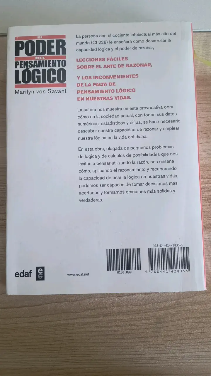 Libro El Poder del Pensamiento Lógico - 2