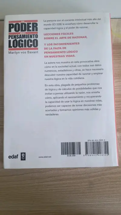 Libro El Poder del Pensamiento Lógico - miniatura 2