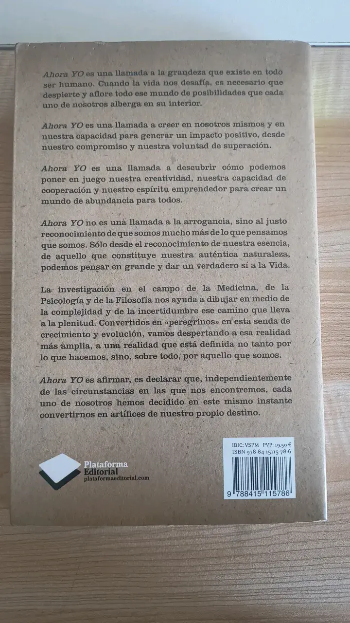 Libro 'Ahora Yo' de Mario Alonso Puig - 2