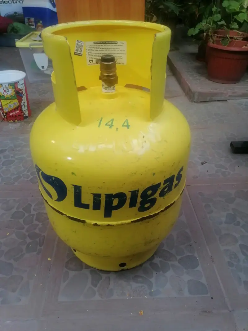 Balón de gas Lipigas 15 kg usado