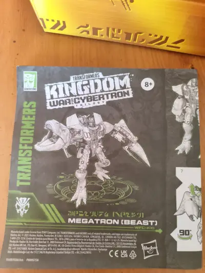 Figura Transformers Megatron Beast - miniatura 3