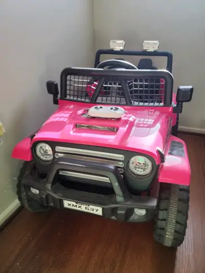 Jeep eléctrico infantil 4x4 Sport rosa - miniatura 2