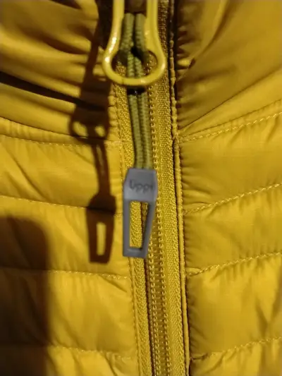 Chaqueta acolchada amarillo con capucha Upp - miniatura 4
