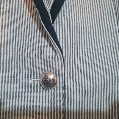 Blazer a rayas blanco y negro - miniatura 2