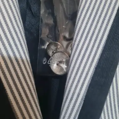 Blazer a rayas blanco y negro - miniatura 5