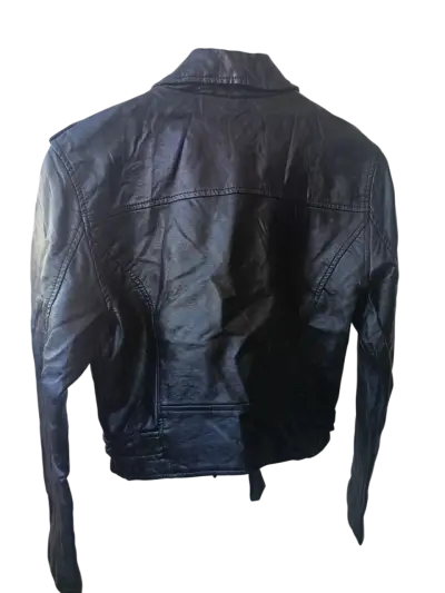 Chaqueta Biker Ashley Outerwear con Cinturón - miniatura 3