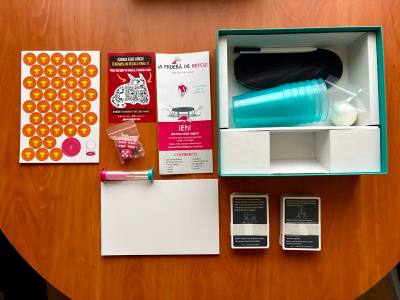 Juego de mesa ¡A Prueba de Retos! - 5