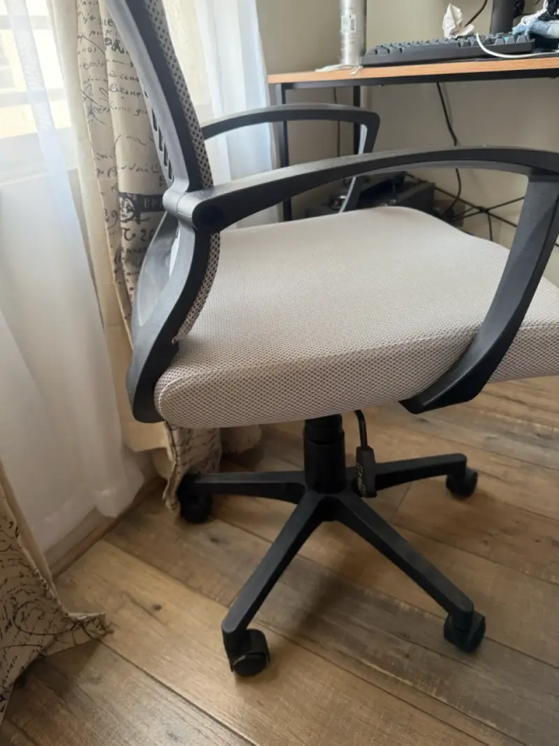 Silla de oficina ergonómica gris - 2