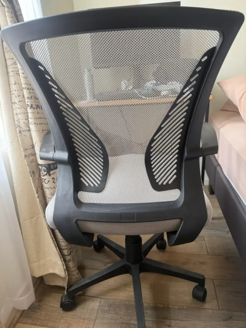 Silla de oficina ergonómica gris - 3