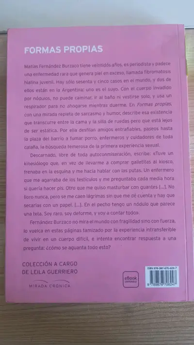 Libro Formas Propias de Matías Fernández Burzaco - miniatura 2