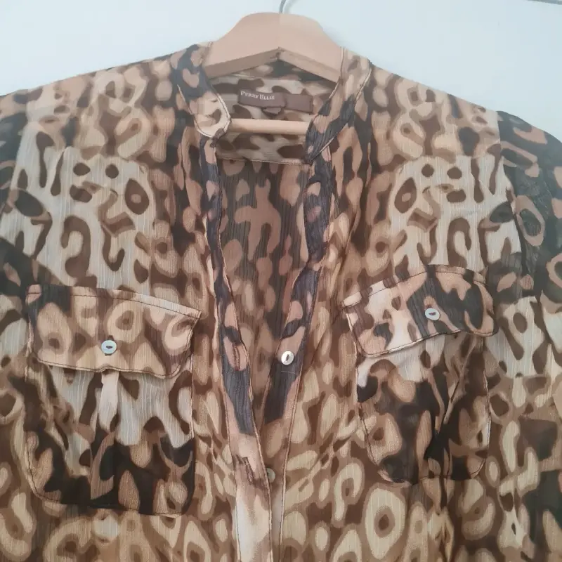 Blusa estampado animal print - 2