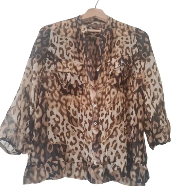 Blusa estampado animal print - 5