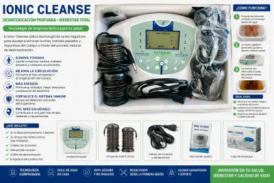 Máquina de desintoxicación iónica Ionic Cleanse - miniatura 1