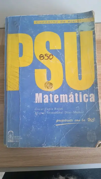 Cuaderno de ejercicios PSU Matemática - miniatura 1