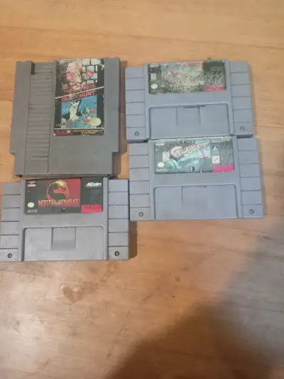 Lote de cartuchos de videojuegos retro - miniatura 1
